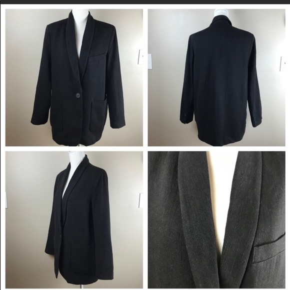 NWT. Zara Long Sleeve Blazer Size S. - Picture 6 of 9
